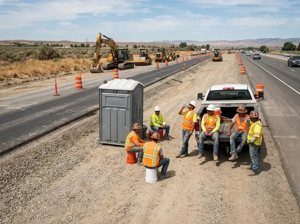 highway-road-construction-crew-007 — frequently asked questions, Porta Potty and Restroom Rentals in Payson, AZ